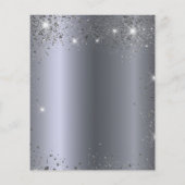 Einladung zur Einladung für Hochzeitssilber Flyer (Hinten)