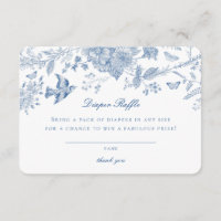 Einladung zur Einladung von Blue Toile De Jouy Dia