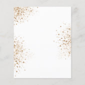 Einladung zur Einladung von Eukalyptus-Goldzwillin (Rückseite)