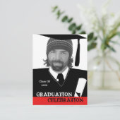 Einladung zur Einladung von Foto Head Shot Insert (Stehend Vorderseite)