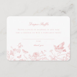 Einladung zur Einladung von Pink Toile De Jouy Dia