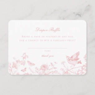 Einladung zur Einladung von Pink Toile De Jouy Dia