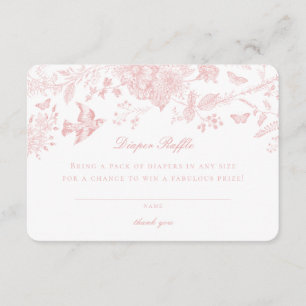 Einladung zur Einladung von Pink Toile De Jouy Dia