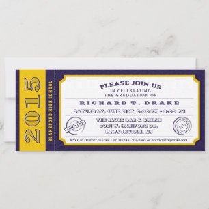 Einladung zur Einladung zur lila- und Gold-Tickets
