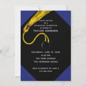 Einladung zur einzigartigen Graduierungspartei (Vorderseite)