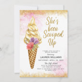 Einladung zur Eiscreme-Brautdusche (Vorderseite)