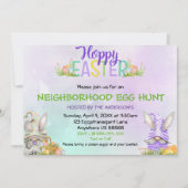 Einladung zur Eizelljagd in der Nachbarschaft (Vorderseite)