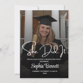 Einladung zur Elegant Graduation Party