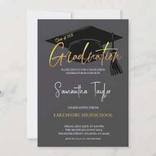 Einladung zur Elegant Graduation Party