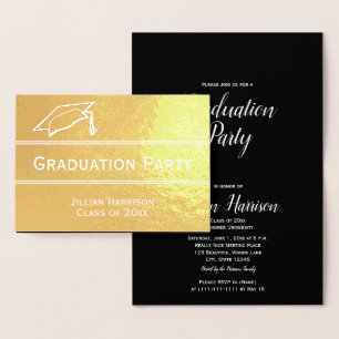Einladung zur Elegant Graduation Party