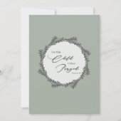 Einladung zur eleganten Babydusche - 1 Samuel 1:27 (Vorderseite)