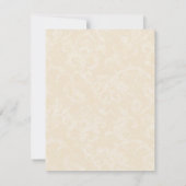 Einladung zur eleganten Butterfly Wedding-Engageme (Rückseite)