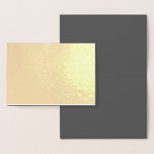 "Einladung zur eleganten dunkelgrauen Brautdusche" Folienkarte (Anzeige)