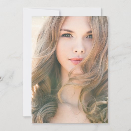 Einladung zur eleganten Foto-Blumenstube (Rückseite)