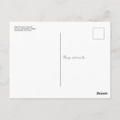 Einladung zur eleganten Lila Goldene Graduiertenpa Postkarte (Rückseite)