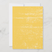 Einladung zur eleganten Yellow Lemons (Rückseite)