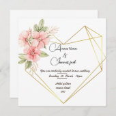 Einladung zur Entwöhnung der Herzkarte (Vorne/Hinten)