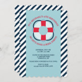 Einladung zur Erhaltung des Lebens (Vorne/Hinten)