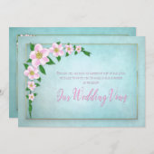 Einladung zur Erneuerung der Hochzeitsstimmung - A (Vorne/Hinten)