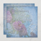 Einladung zur Erneuerung der Hochzeitsstimmung - W (Vorne/Hinten)