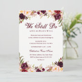 Einladung zur Erneuerung in Burgund (Stehend Vorderseite)