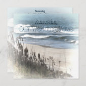 Einladung zur Erneuerung von Hochzeitsstimmen - St (Vorne/Hinten)