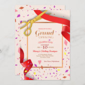 Einladung zur Eröffnung (Vorne/Hinten)