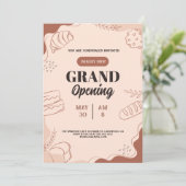 Einladung zur Eröffnung der Bäckerei ⭐ ⭐ ⭐ ⭐ (8.13 (Stehend Vorderseite)