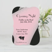 Einladung zur Eröffnung des Nachttheaters Rosa (Stehend Vorderseite)