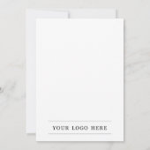 Einladung zur Eröffnung eines Geschäftes - Logo hi (Rückseite)