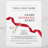 Einladung zur Eröffnung eines Geschäftes - Logo hi Flyer (Vorne)