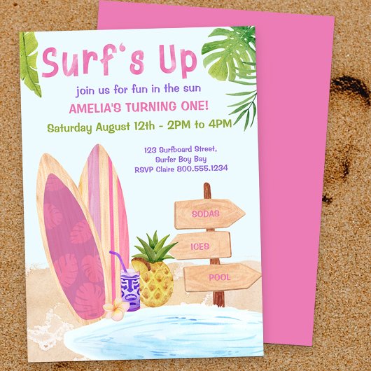 Einladung zur ersten Geburtstagsfeier