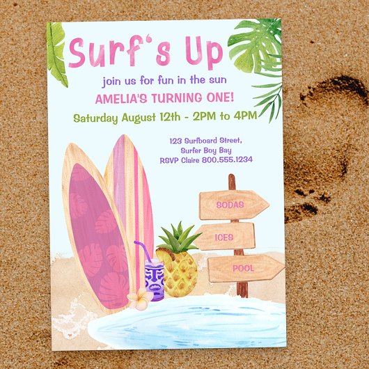 Einladung zur ersten Geburtstagsfeier