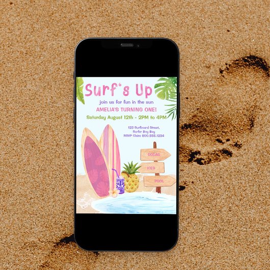 Einladung zur ersten Geburtstagsfeier