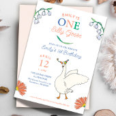 Einladung zur ersten Geburtstagsfeier der albernen