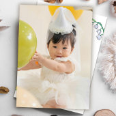 Einladung zur ersten Geburtstagsfeier der albernen