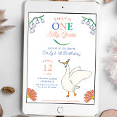 Einladung zur ersten Geburtstagsfeier der albernen