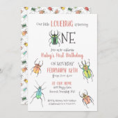 Einladung zur ersten Geburtstagsfeier der Liebe (Vorne/Hinten)
