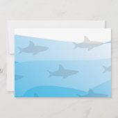 Einladung zur ersten Geburtstagsfeier von Shark (Rückseite)