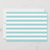 Einladung zur ersten Geburtstagsparty Blue Boy (Rückseite)