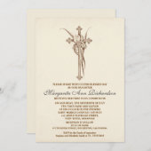 Einladung zur ersten Heiligen Kommune - elegantes  (Vorne/Hinten)