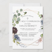 Einladung zur ersten Heiligen Kommunion durch geom (Vorderseite)