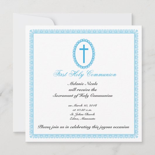 Einladung zur ersten Kommune (Vorderseite)