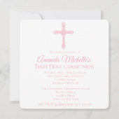 Einladung zur ersten Kommune "Kreuz und Quatrefoli (Vorderseite)