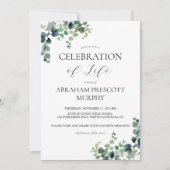 Einladung zur Eukalyptus-Gedenkstätte (Vorderseite)