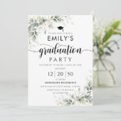 Einladung zur Eukalyptus-Graduation (Stehend Vorderseite)