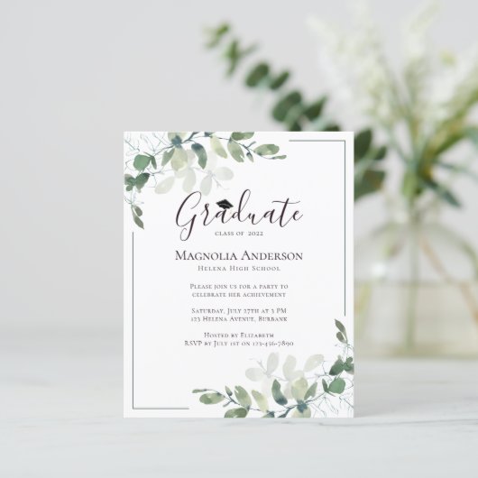 Einladung zur Eukalyptus-Graduiertengruppe (Stehend Vorderseite)