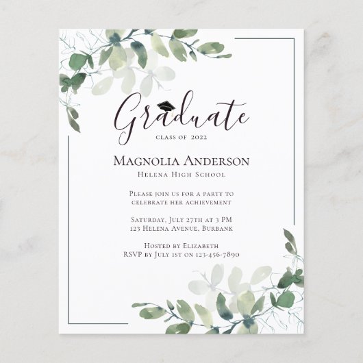 Einladung zur Eukalyptus-Graduiertengruppe (Vorderseite)