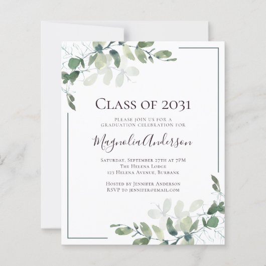 Einladung zur Eukalyptus-Graduiertengruppe (Vorderseite)