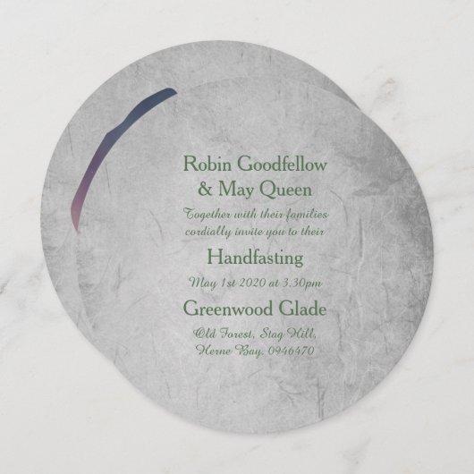 Einladung zur Ewigkeit (Vorne/Hinten)